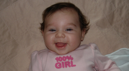 My 4 month old daughter Riley